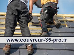 Travaux de couverture 35