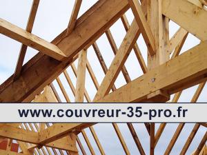 Travaux de charpente 35