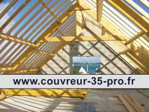 Travaux de charpente 35