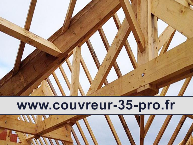 Travaux de charpente 35