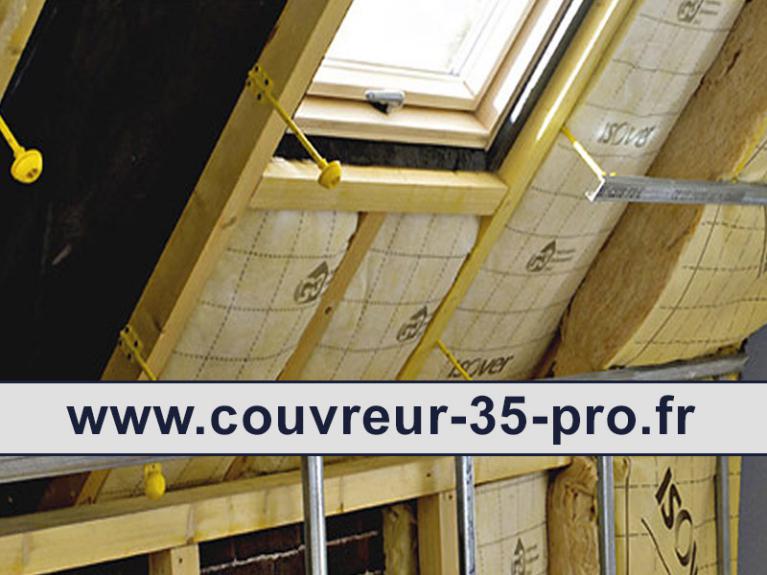 Travaux de charpente 35