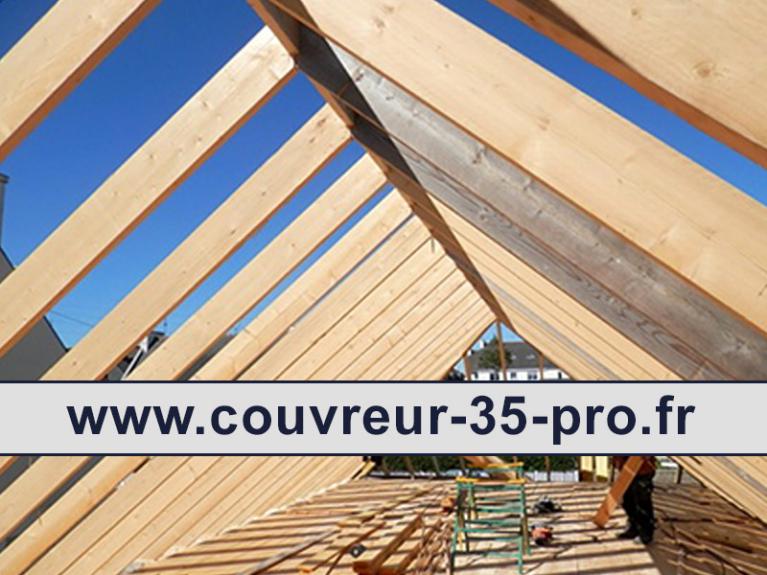 Travaux de charpente 35