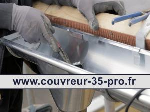 Travaux de nettoyage toiture 35