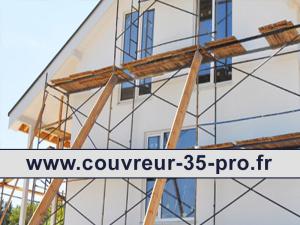 Travaux de ravalement peinture 35
