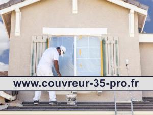 Travaux de ravalement peinture 35