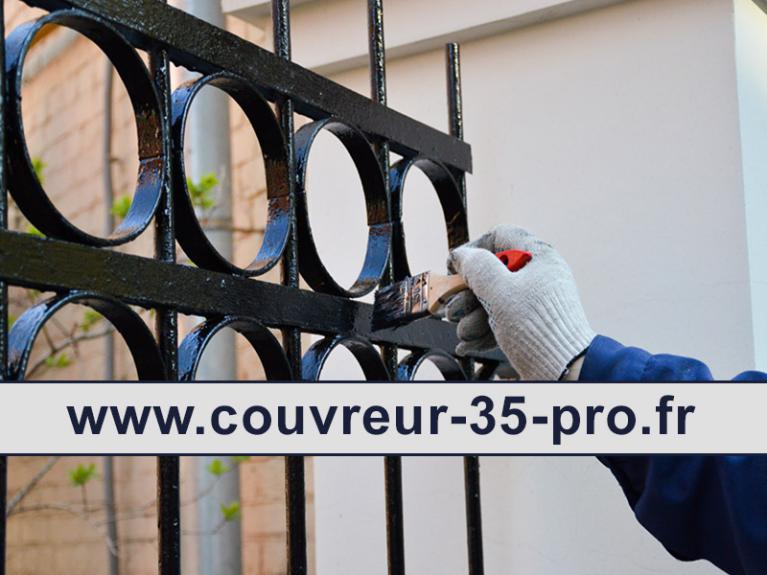 Travaux de ravalement peinture 35